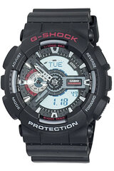 мужские часы casio g-shock ga-110-1aer (zd136a) цена и информация | Мужские часы | pigu.lt