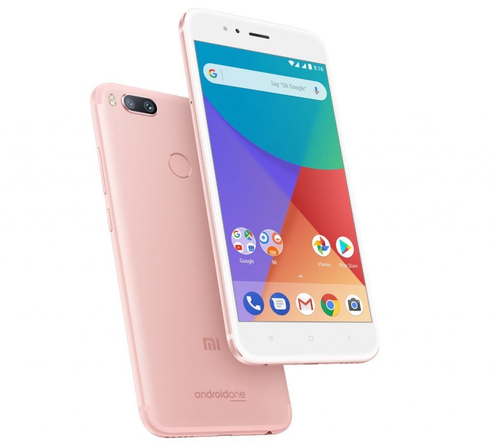 Xiaomi Mi A1 32GB, Dual SIM, Rausva kaina ir informacija | Mobilieji telefonai | pigu.lt