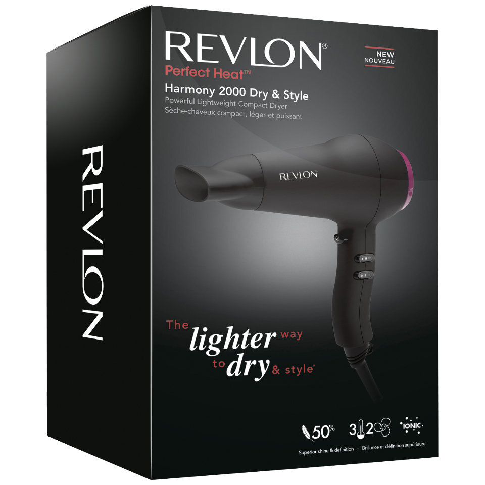 Revlon Harmony Style & Dry RVDR5823E цена и информация | Plaukų džiovintuvai | pigu.lt