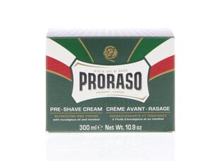 Крем для лица Proraso Profesional Предварительно бритье Эвкалипт ментол (300 ml) цена и информация | Косметика и средства для бритья | pigu.lt