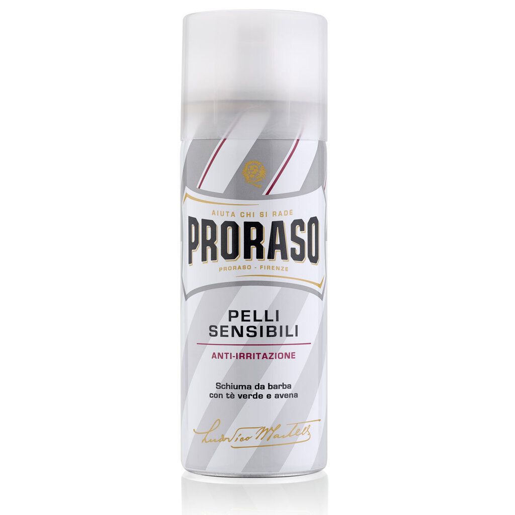 Skutimosi putos jautriai odai Proraso White 50 ml цена и информация | Skutimosi priemonės ir kosmetika | pigu.lt