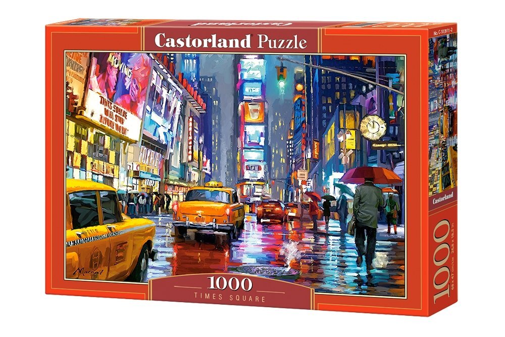 Dėlionė Puzzle Castorland Times Square, 1000 det. kaina ir informacija | Dėlionės (puzzle) | pigu.lt