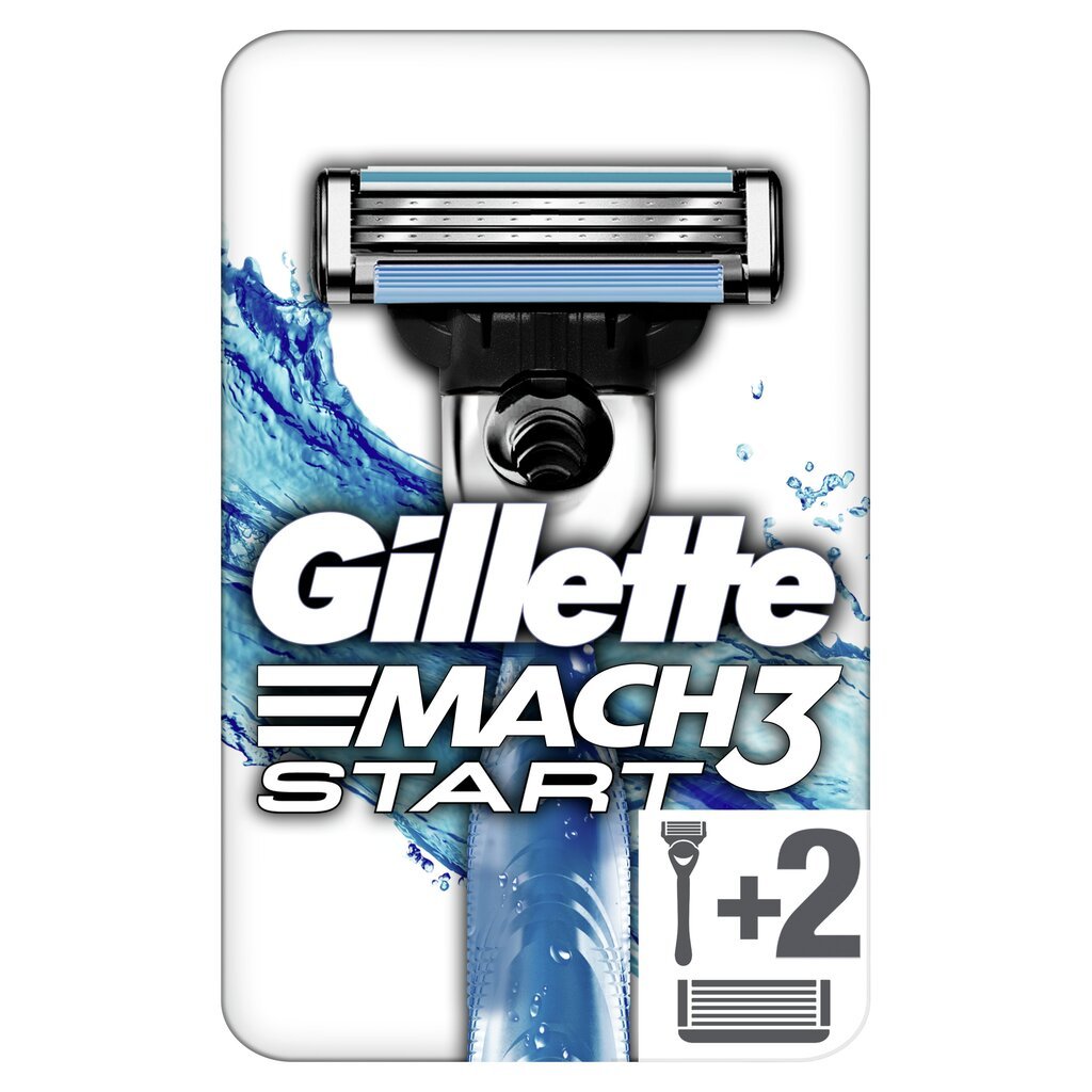 Skustuvas Gillette Mach 3 Start 1up цена и информация | Skutimosi priemonės ir kosmetika | pigu.lt