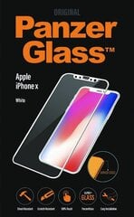 Стекло Panzer Glass для Apple iPhone X / XS / 11 Pro, белое цена и информация | Защитные пленки для телефонов | pigu.lt