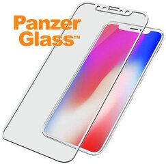 Стекло Panzer Glass для Apple iPhone X / XS / 11 Pro, белое цена и информация | Защитные пленки для телефонов | pigu.lt