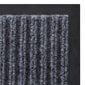 Pilkas PVC durų kilimėlis, 90 x 150 cm kaina ir informacija | Durų kilimėliai | pigu.lt