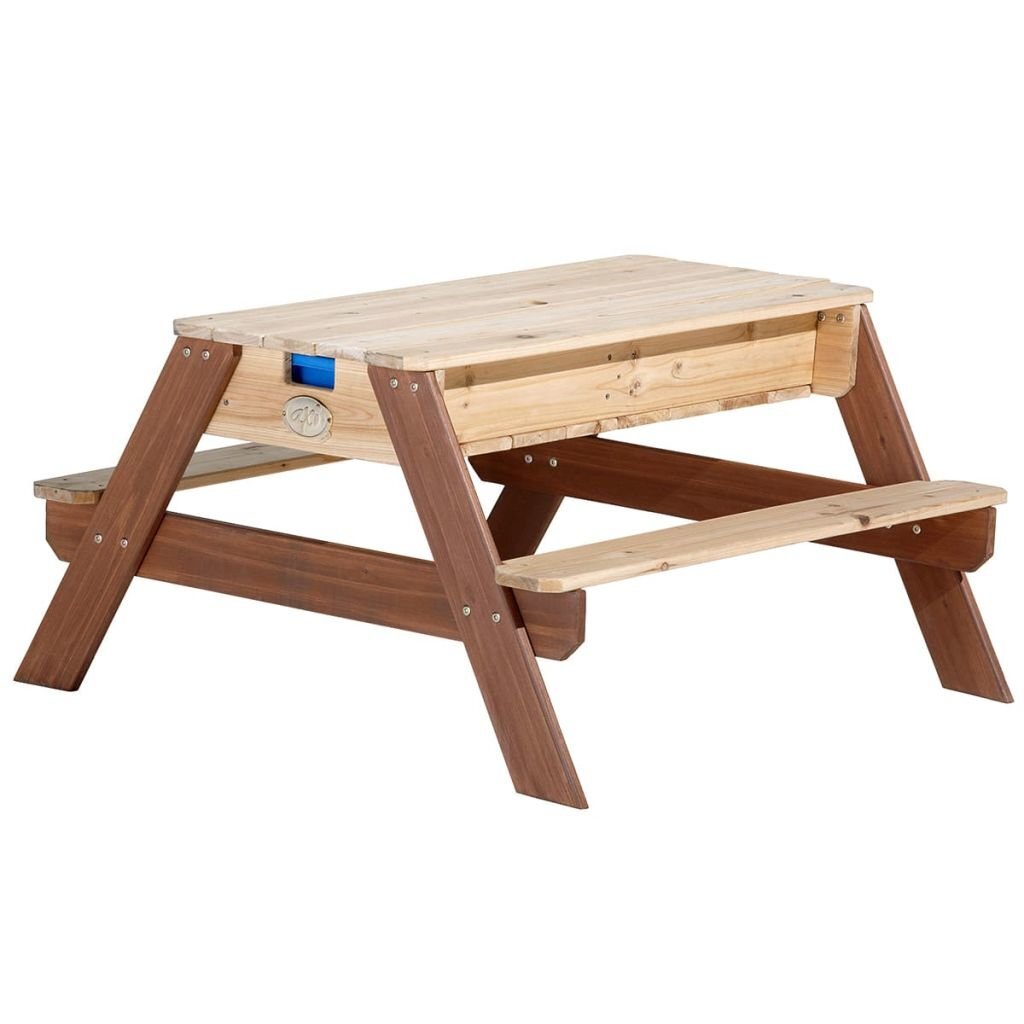 Axi stalas su skėčiu piknikui ant smėlio ar prie vandens kaina ir informacija | Vaikiškos kėdutės ir staliukai | pigu.lt