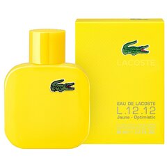 Tualetinis vanduo Lacoste Eau de Lacoste L.12.12 Yellow EDT vyrams 100 ml kaina ir informacija | Kvepalai vyrams | pigu.lt