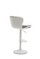 2-jų kėdžių komplektas Avik, pilkas/baltas kaina ir informacija | Virtuvės ir valgomojo kėdės | pigu.lt