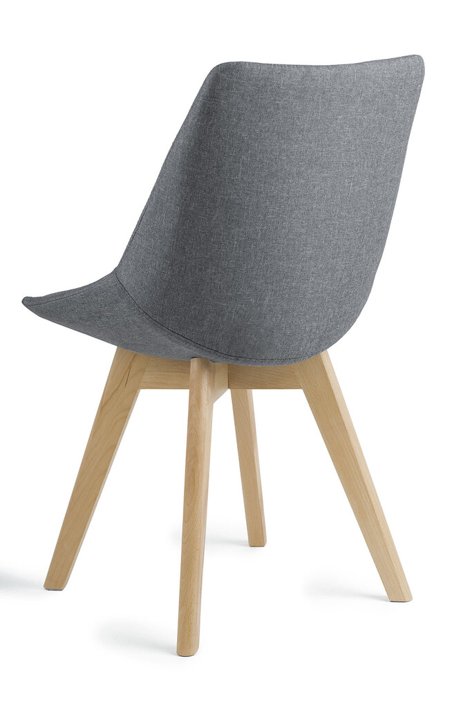 4-ių kėdžių komplektas Sande, pilkas цена и информация | Virtuvės ir valgomojo kėdės | pigu.lt