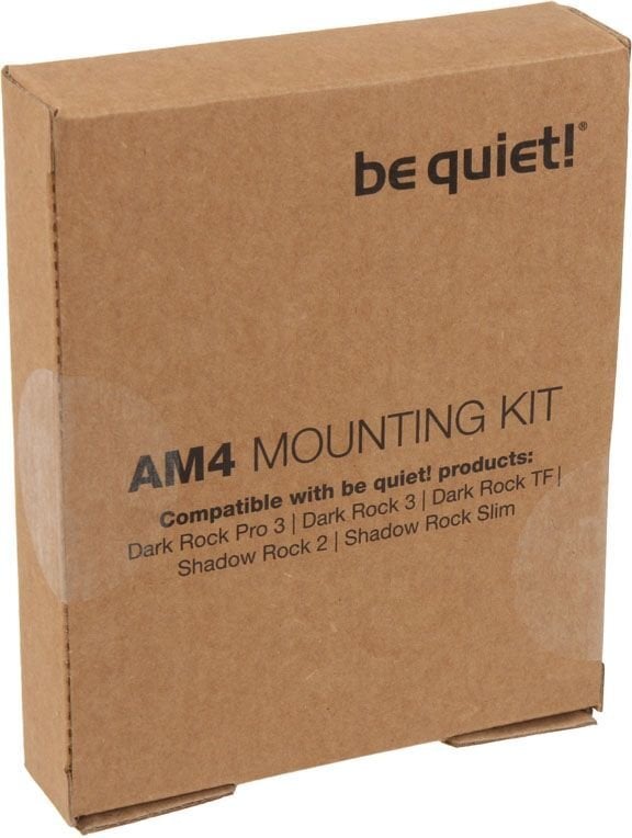 be quiet! Mounting kit for cooling, AM4 (BZ006) цена и информация | Komponentų priedai | pigu.lt