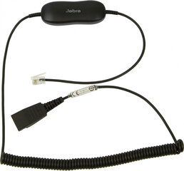Jabra Telephone cable Jabra 88001-04   (2 m) 0,8 m kaina ir informacija | Kabeliai ir laidai | pigu.lt