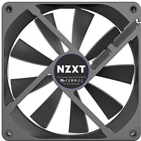 Nzxt RF-AF140-B1 цена и информация | Kompiuterių ventiliatoriai | pigu.lt