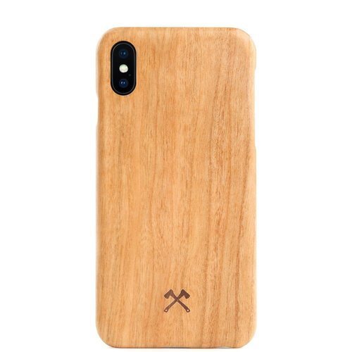 Woodcessories EcoCase Cevlar Cherry, skirta iPhone X, vyšnia цена и информация | Telefono dėklai | pigu.lt