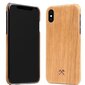 Woodcessories EcoCase Cevlar Cherry, skirta iPhone X, vyšnia kaina ir informacija | Telefono dėklai | pigu.lt