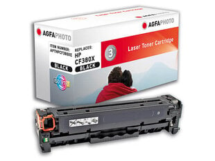Тонер-картридж AgfaPhoto APTHPCF380XE, черный цена и информация | Картриджи для лазерных принтеров | pigu.lt