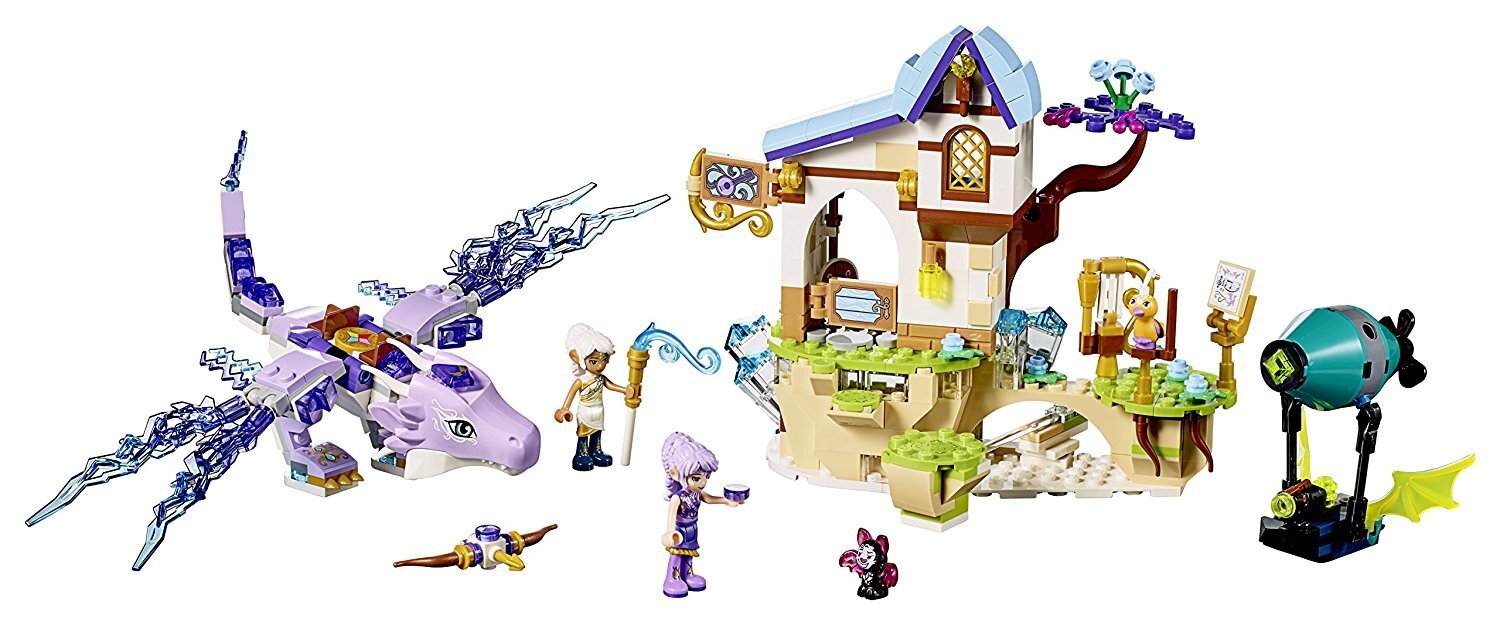 41193 LEGO® ELVES Aira ir drakonas, dainuojantis vėjas цена и информация | Konstruktoriai ir kaladėlės | pigu.lt