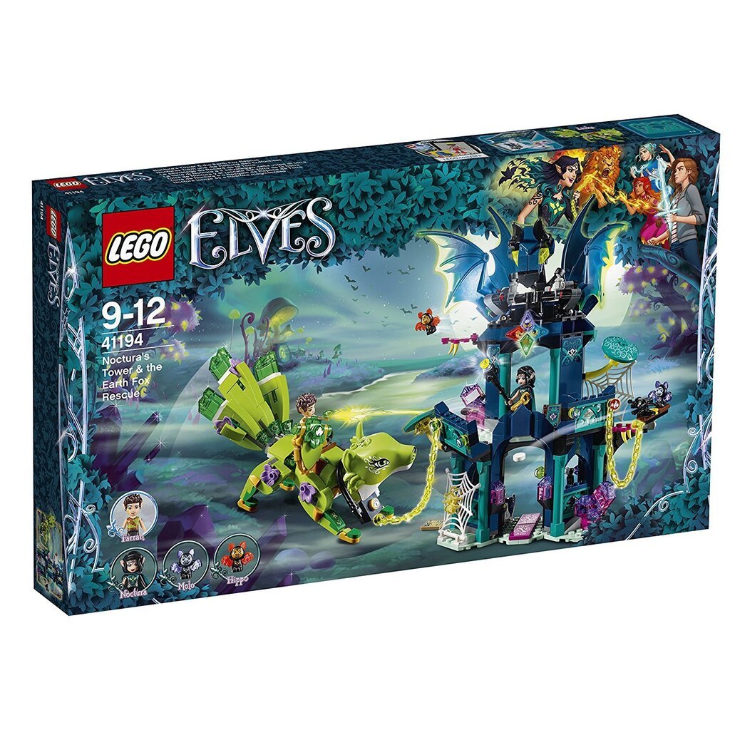 Конструктор 41194 Lego® Elves Замок Ноктура и спасение земляной лисы цена |  pigu.lt