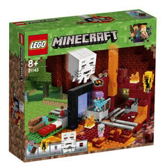 21143 LEGO® Minecraft The Nether portalas kaina ir informacija | Konstruktoriai ir kaladėlės | pigu.lt