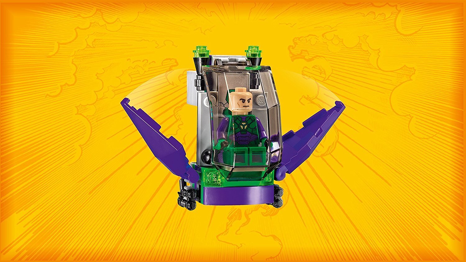 76097 LEGO® SUPER HEROES Lex Luthor roboto pralaimėjimas kaina ir informacija | Konstruktoriai ir kaladėlės | pigu.lt