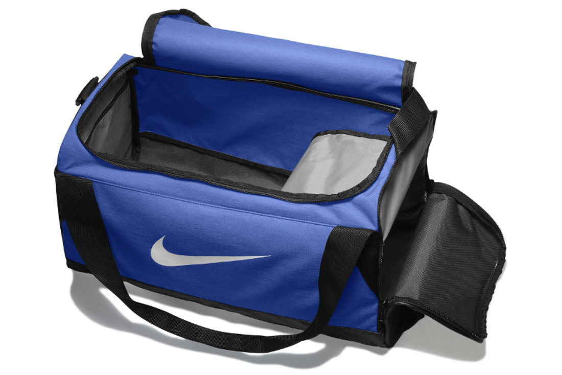 Sportinis krepšys Nike Brasilia Duffel S, mėlynas kaina ir informacija | Kuprinės ir krepšiai | pigu.lt