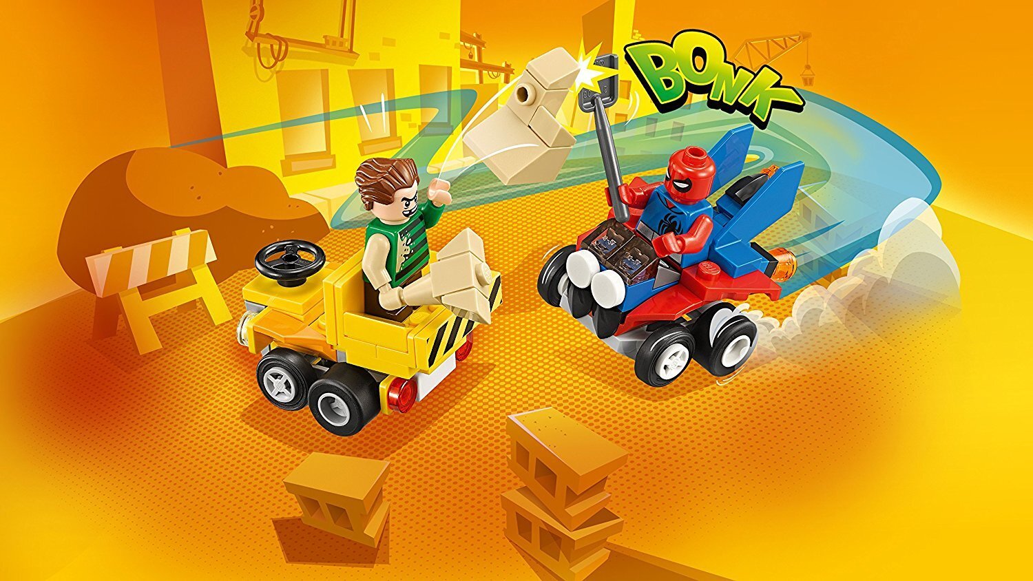 76089 LEGO® SUPER HEROES Galingi mažieji: Žmogus voras prieš smėlio žmogų kaina ir informacija | Konstruktoriai ir kaladėlės | pigu.lt