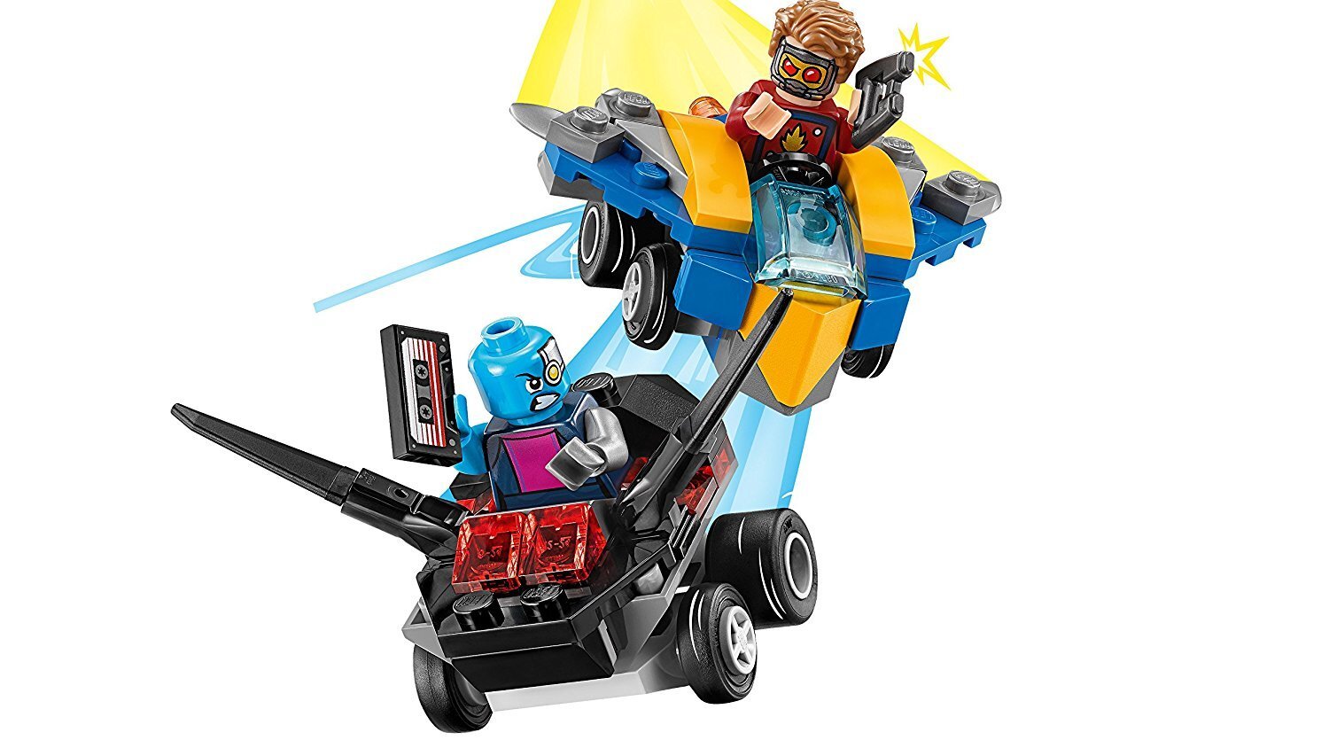 76090 LEGO® SUPER HEROES Galingi mažieji: Star-Lord prieš Nebula цена и информация | Konstruktoriai ir kaladėlės | pigu.lt