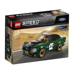 75884 Конструктор LEGO® Speed Champions 1968 года Ford Mustang Fastback цена и информация | Конструкторы и кубики | pigu.lt