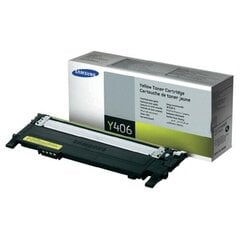 Картридж для принтера Samsung CLT-Y406S/ELS (SU462A), желтый цена и информация | Картриджи для лазерных принтеров | pigu.lt