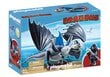 9248 PLAYMOBIL® Dragons, Juodasis drakonas su riteriu kaina ir informacija | Konstruktoriai ir kaladėlės | pigu.lt