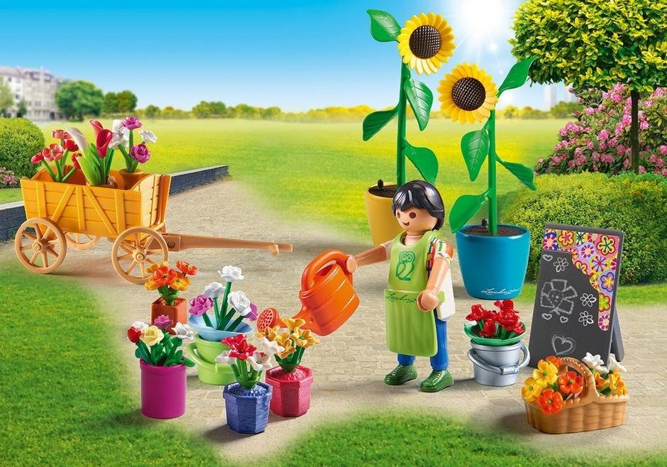 9082 PLAYMOBIL® City Life, Floristas kaina ir informacija | Konstruktoriai ir kaladėlės | pigu.lt