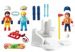 9283 PLAYMOBIL® Family Fun Sniego mūšis kaina ir informacija | Konstruktoriai ir kaladėlės | pigu.lt