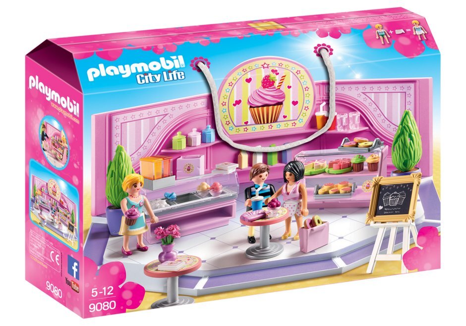 9080 PLAYMOBIL® City Life, Kavinė kaina ir informacija | Konstruktoriai ir kaladėlės | pigu.lt