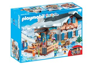 9280 PLAYMOBIL® Family Fun Терраса лыжного курорта цена и информация | Конструкторы и кубики | pigu.lt