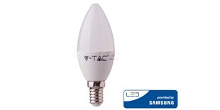 5.5W LED lemputė V-TAC, E14, 3000K su LED SAMSUNG diodu kaina ir informacija | Elektros lemputės | pigu.lt