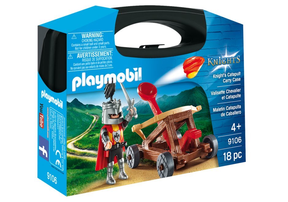 9106 PLAYMOBIL® Knights, Riterio lagaminėlis цена и информация | Konstruktoriai ir kaladėlės | pigu.lt