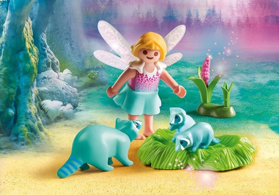 9139 PLAYMOBIL® Fairies Mažoji fėja su meškėnais kaina ir informacija | Konstruktoriai ir kaladėlės | pigu.lt