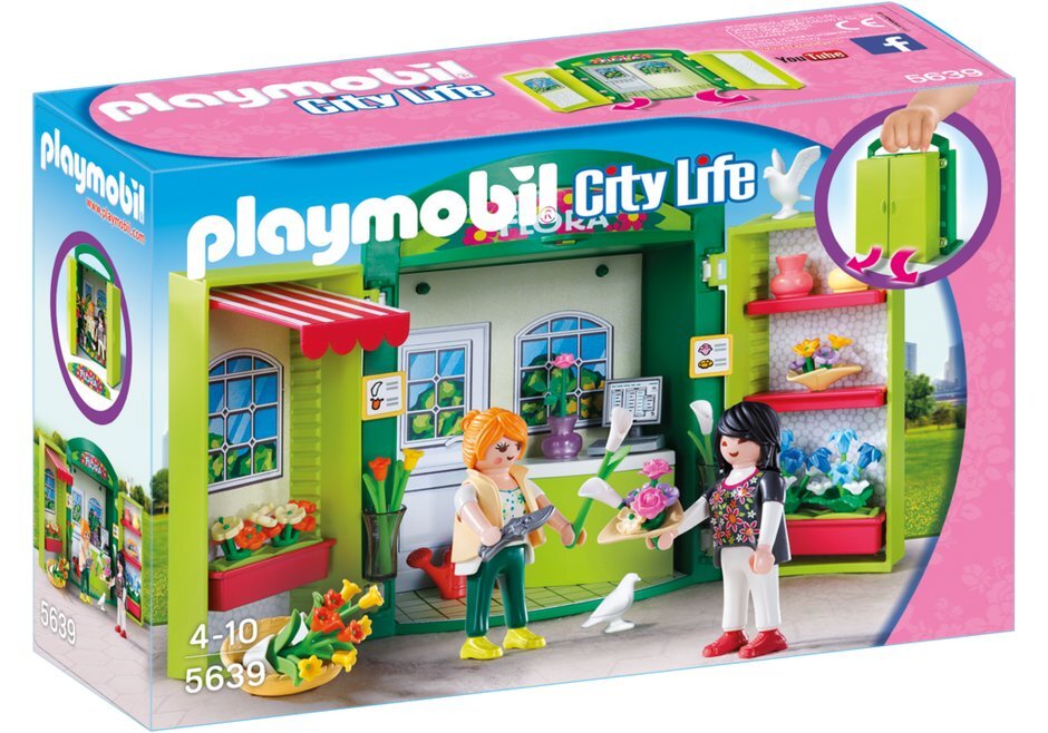 5639 PLAYMOBIL® City Life, Gėlių parduotuvė kaina ir informacija | Konstruktoriai ir kaladėlės | pigu.lt