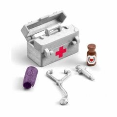 Детский медицинский набор с принадлежностями Schleich цена и информация | Развивающие игрушки | pigu.lt