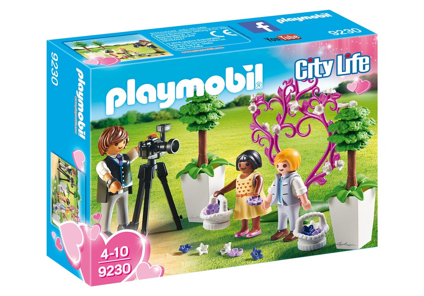 9230 PLAYMOBIL® City Life, Gėlių vaikai ir fotografas цена и информация | Konstruktoriai ir kaladėlės | pigu.lt