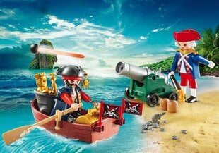 Пиратский набег в чемоданчике Playmobil, 9102 цена и информация | Конструкторы и кубики | pigu.lt