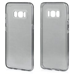 Qult Luxury Ultra Back Case Силиконовый чехол для Samsung G955 Galaxy S8 Plus Прозрачный-черный цена и информация | Чехлы для телефонов | pigu.lt