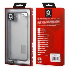 Qult Luxury Ultra Back Case Силиконовый чехол для Samsung G955 Galaxy S8 Plus Прозрачный-черный цена и информация | Чехлы для телефонов | pigu.lt