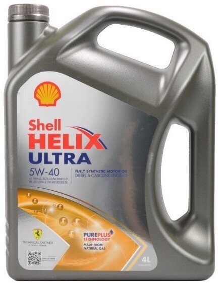 Variklinė alyva Shell HELIX Ultra 5W-40, 4L kaina ir informacija | Variklinės alyvos | pigu.lt