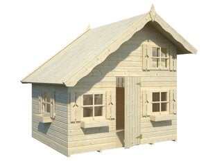 Деревянный дом «Бутон» 4iQ цена и информация | Детские игровые домики | pigu.lt