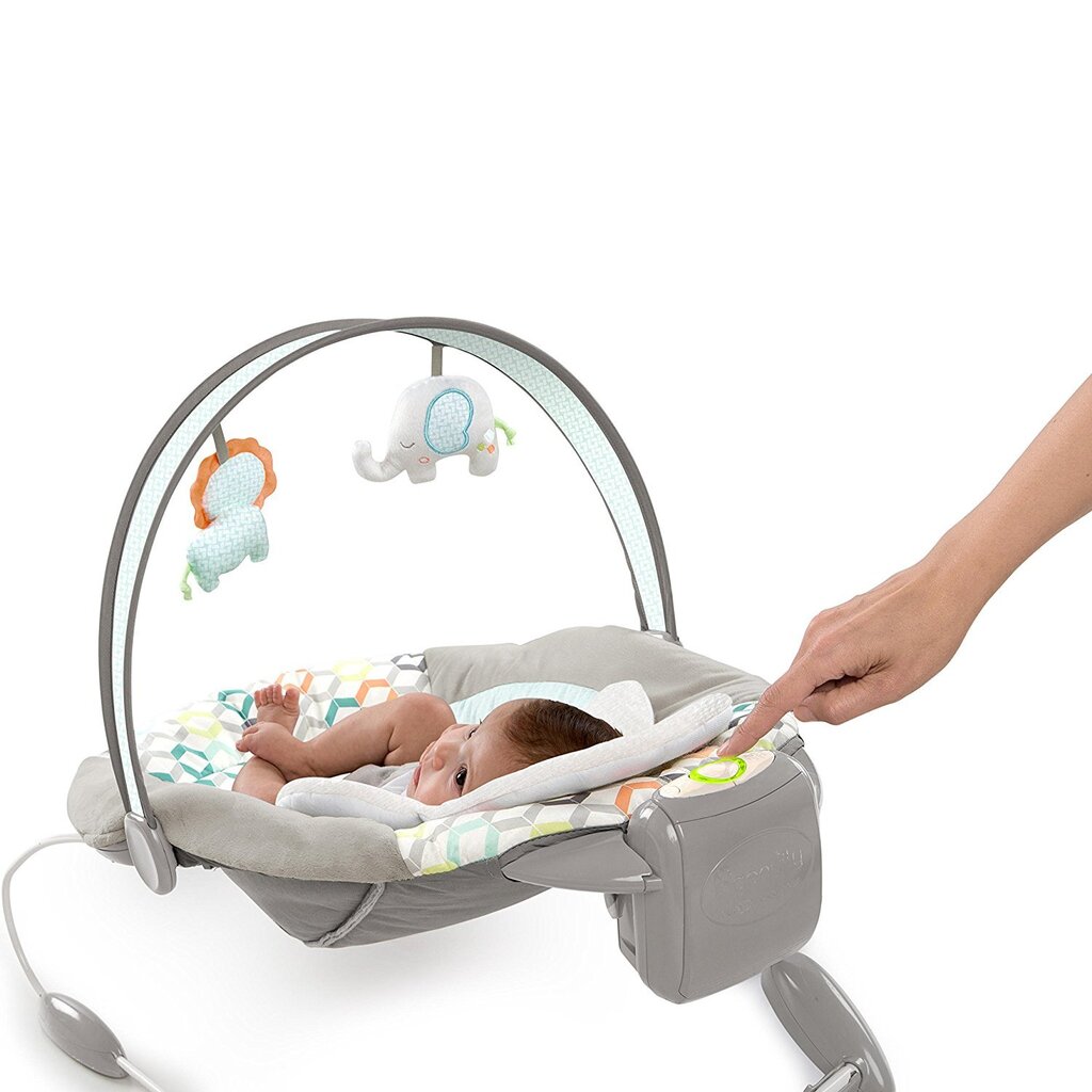 Gultukas Bright Starts SmartBounce Automatic Bouncer™ - Candler™ kaina ir informacija | Gultukai ir sūpynės | pigu.lt