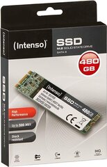Intenso High Performance 480GB SATA3 (3833450) цена и информация | Внутренние жёсткие диски (HDD, SSD, Hybrid) | pigu.lt