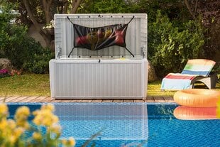 Ящик для хранения Pool Storage Box 511L, белый цена и информация | Ящики для инструментов, держатели | pigu.lt