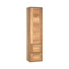 Высокий шкафчик для ванной Vincent, коричневый цена и информация | Шкафчики для ванной | pigu.lt