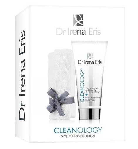 Veido priežiūros rinkinys Dr Irena Eris Cleanology Face Cleansing: valomasis gelis 175 ml + rankšluostis 1 vnt. kaina ir informacija | Veido prausikliai, valikliai | pigu.lt